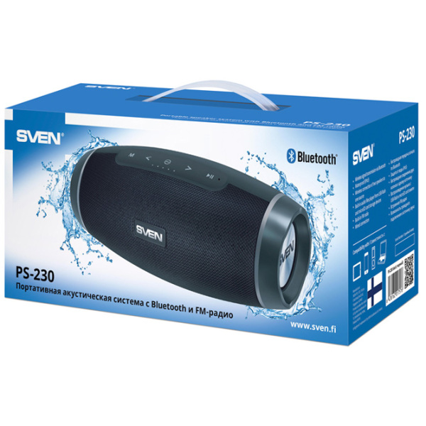 Boxă portabilă Sven PS-230 Black 2 x 6 W photo 6