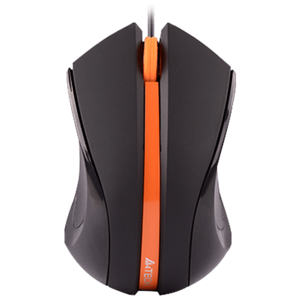 Mouse A4Tech N-310-1 Black Cu fir, 1000 dpi photo 1