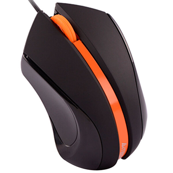 Mouse A4Tech N-310-1 Black Cu fir, 1000 dpi photo 2