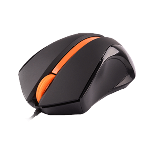 Mouse A4Tech N-310-1 Black Cu fir, 1000 dpi photo 4