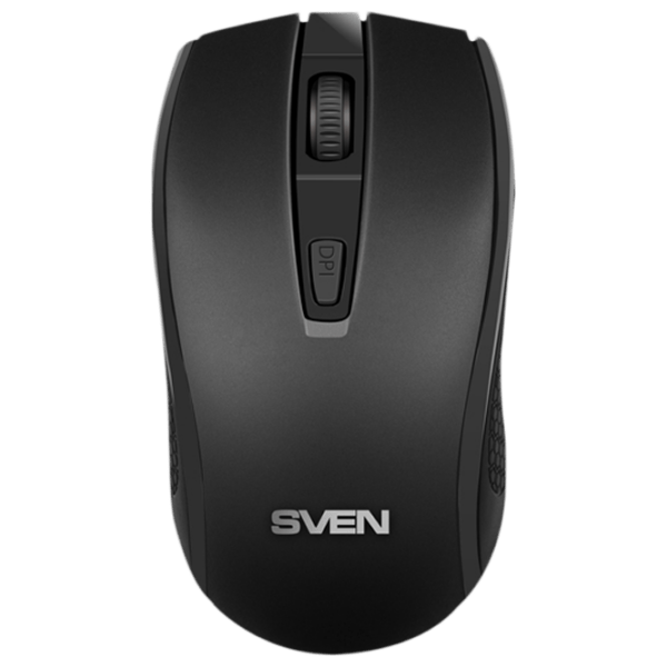 Mouse Sven RX-220W Black Fără fir, 1600 dpi photo 1