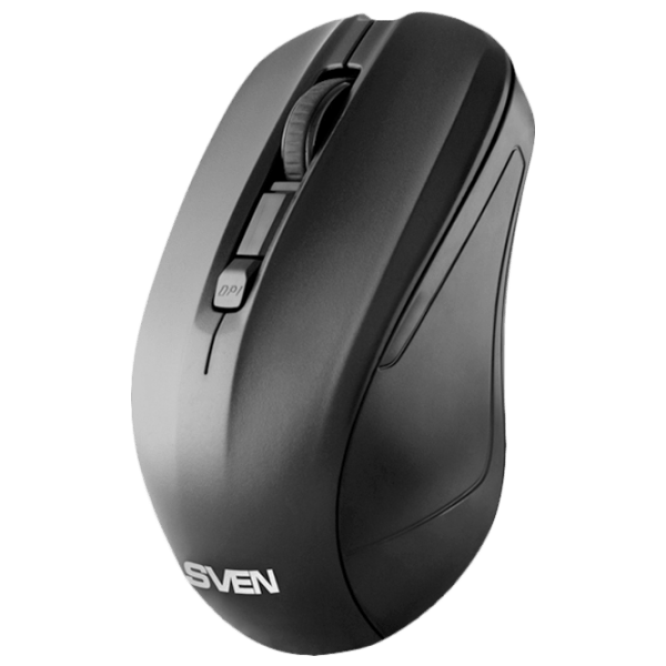 Mouse Sven RX-270W Black Fără fir, 1600 dpi photo 1
