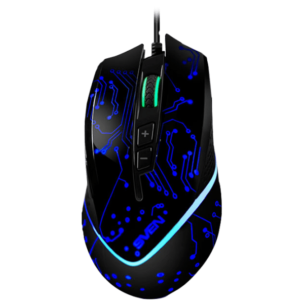 Mouse Sven GX-980 Black Cu fir / 2500 dpi photo 1