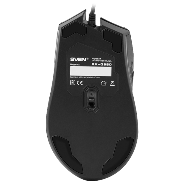 Mouse Sven GX-980 Black Cu fir / 2500 dpi photo 5