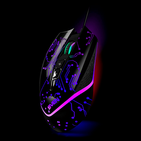 Mouse Sven GX-980 Black Cu fir / 2500 dpi photo 7