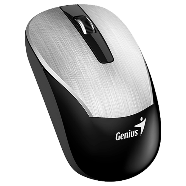 Mouse Genius ECO-8015 Silver Fără fir, 1600 dpi photo 2