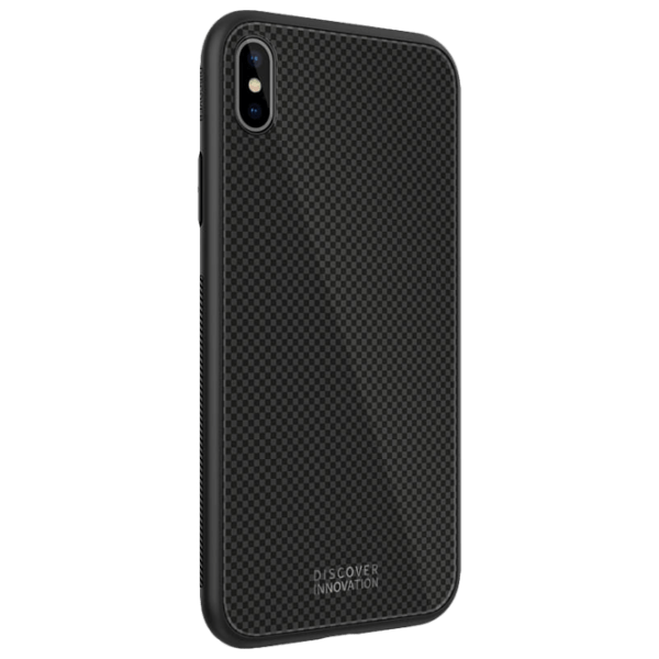 Husă pentru smartphone Apple iPhone XS (Tempered Plaid) Black Nillkin, PC, Back photo 3