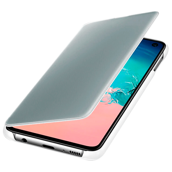 Husă pentru smartphone Samsung Galaxy S10e (EF-ZG970) White Samsung, PU, Flip Cover View photo 3