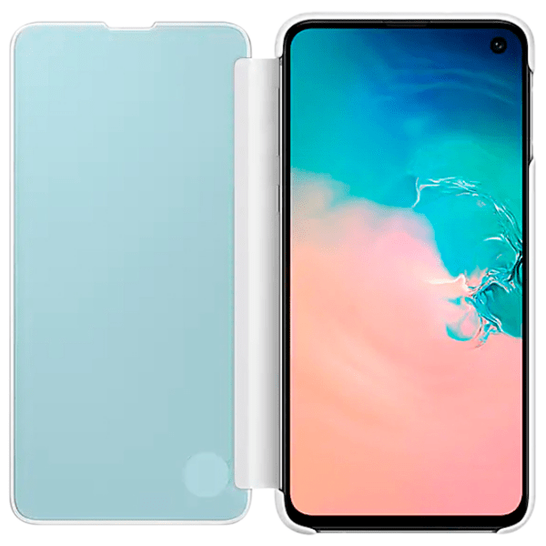 Husă pentru smartphone Samsung Galaxy S10e (EF-ZG970) White Samsung, PU, Flip Cover View photo 4