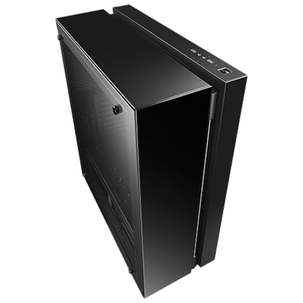 Carcasă Deepcool New ARK 90SE Black micro ATX photo 3