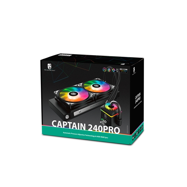 Cooler Deepcool CAPTAIN 240 PRO Black  photo 4