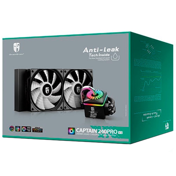 Cooler Deepcool CAPTAIN 240 PRO Black  photo 8