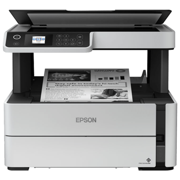 МФУ Epson M2140 Белый Пьезоэлектрический струйный, Монохромный, 1200 x 1200 dpi photo 1