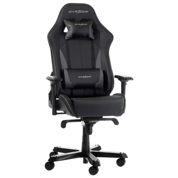 Scaun Gaming DXRacer King GC-K57-NG-S3 Gray Black  photo 1