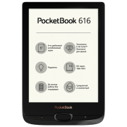 Электронная книга Pocketbook 616 8 ГБ Черный 