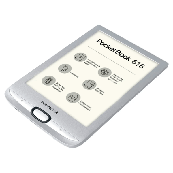 Carte electronică Pocketbook 616 8 GB Silver  photo 3