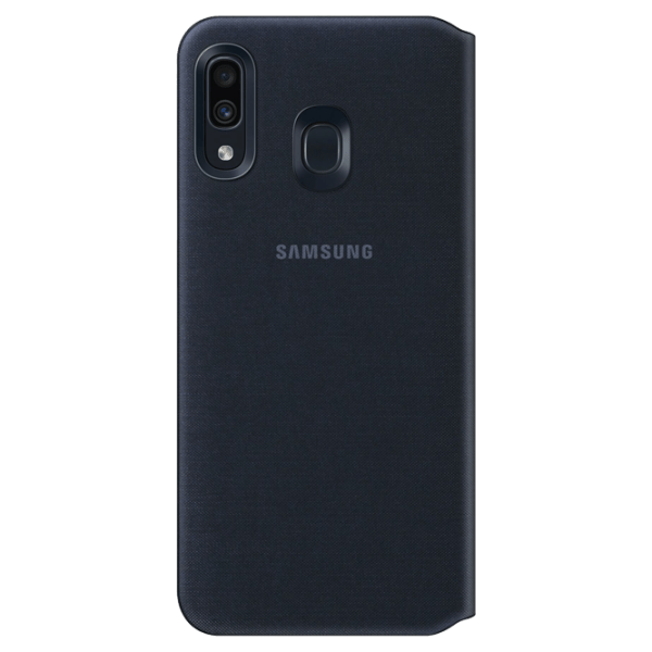 Husă pentru smartphone Samsung Galaxy A30 (EF-WA305) Black Samsung, PP, Flip Wallet photo 2