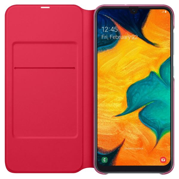 Husă pentru smartphone Samsung Galaxy A30 (EF-WA305) Red White Samsung, PP, Flip Cover photo 4