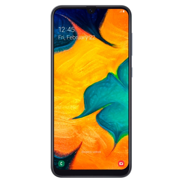 Samsung Galaxy A30 3/32ГБ (A305F), Черный Android, 6.4", Dual SIM, 32GB, microSD, 16 + 5 Mpx photo 1