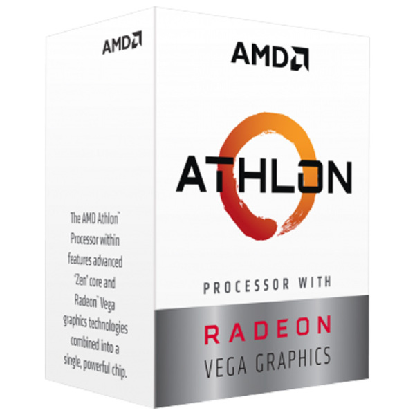 Procesor AMD Athlon 3.40 GHz Box Radeon Vega 3 Graphics photo 2