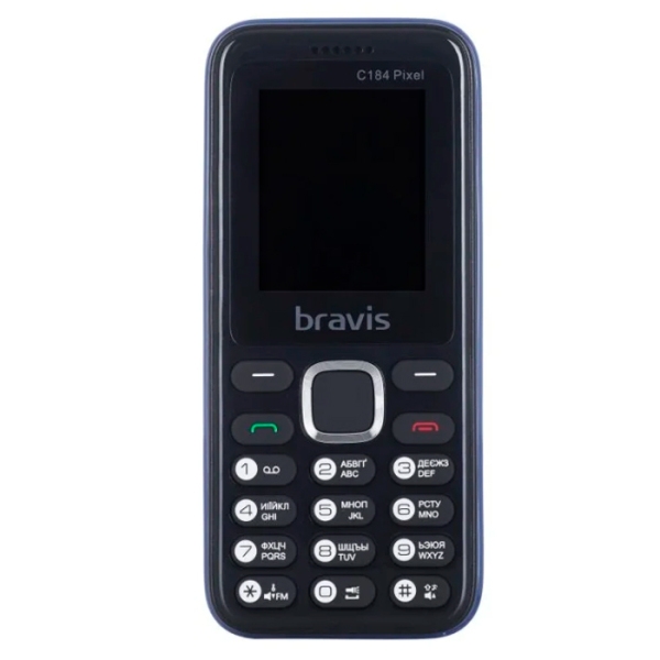 Bravis C184 Pixel, Синий 1.77", Dual SIM, microSD photo 1