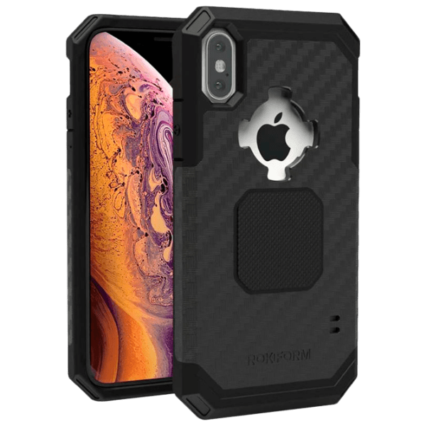 Husă pentru smartphone Apple iPhone X / XS (Rugged) Black RokForm, PC, Back photo 1