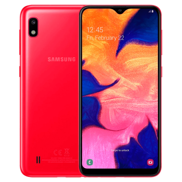 Samsung Galaxy A10 32 ГБ Красный 6.2" | 13 Мп | 2 ГБ | Dual SIM photo 1