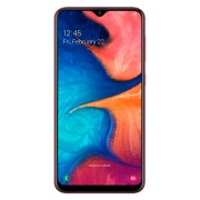 Samsung Galaxy A20 (A205F), Красный Android, 6.4", Dual SIM, 32GB, microSD, 13 + 5 Mpx