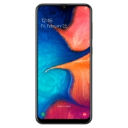 Samsung Galaxy A20 (A205F), Черный Android, 6.4", Dual SIM, 32GB, microSD, 13 + 5 Mpx