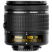 AF-P DX NIKKOR 18-55mm f/3.5-5.6G VR   (w/b) black 