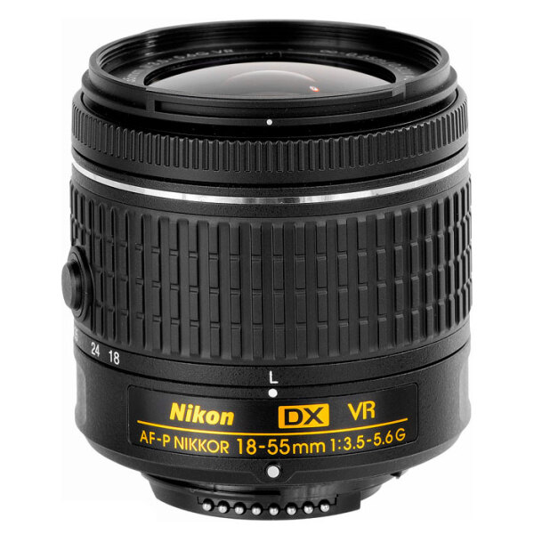 AF-P DX NIKKOR 18-55mm f/3.5-5.6G VR   (w/b) black  photo 3