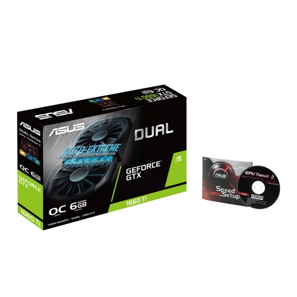 Видеокарта Asus GTX1660Ti 6ГБ GDDR6 Dual OC  photo 4