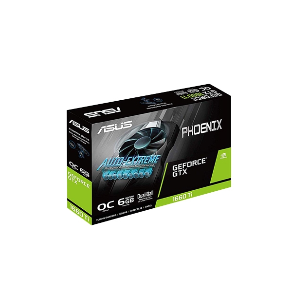 Видеокарта Asus GTX1660Ti 6ГБ GDDR6 Phoenix OC  photo 5