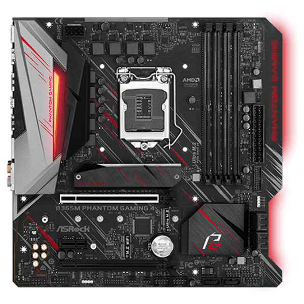 Материнская плата ASRock B365M PHANTOM GAMING 4 mATX  photo 1