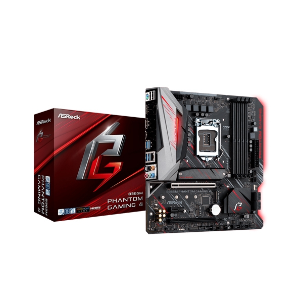 Материнская плата ASRock B365M PHANTOM GAMING 4 mATX  photo 6