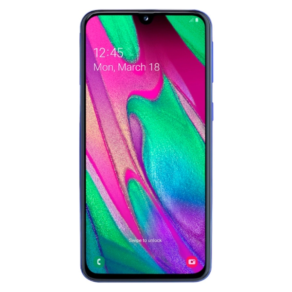 Samsung Galaxy A40 (A405F), Синий Android, 5.9", Dual SIM, 64GB, microSD, 16 + 5 Mpx photo 1