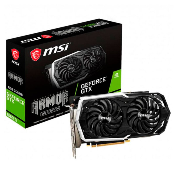 Видеокарта MSI GeForce GTX 1660 Ti ARMOR 6G OC  photo 5