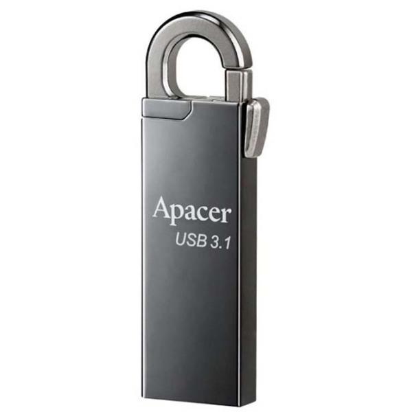 Флэшка USB Apacer AH15A 16 ГБ Серый USB 3.1, Металл photo 2