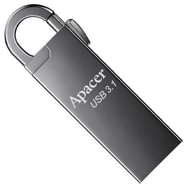 Флэшка USB Apacer AH15A 16 ГБ Серый USB 3.1, Металл photo 3