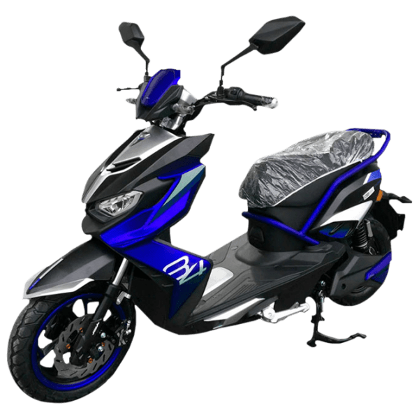 Scuter electric AIMA TIGER S5 (1200W MOTOR 72V 20AH), Blue  photo 2