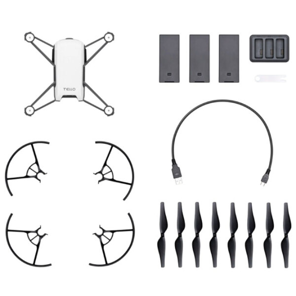 Dronă DJI Tello Boost Combo White Quadcopter / 28.8 km/h photo 5