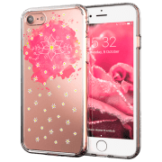 Чехол для смартфона Apple iPhone 7/ 8/ SE2 (Clear Guard) Прозрачный Розовый CRAVE, TPU, Back