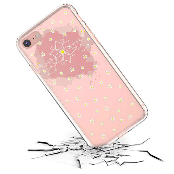 Husă pentru smartphone Apple iPhone 7/ 8/ SE2 (Clear Guard) Transparent Pink CRAVE, TPU, Back photo 2