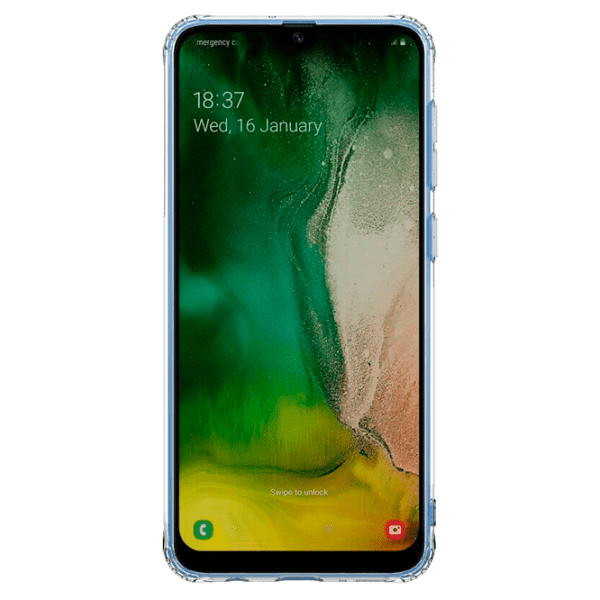 Чехол для смартфона Samsung Galaxy A30 (Nature) Прозрачный Белый Nillkin, TPU, Back photo 2