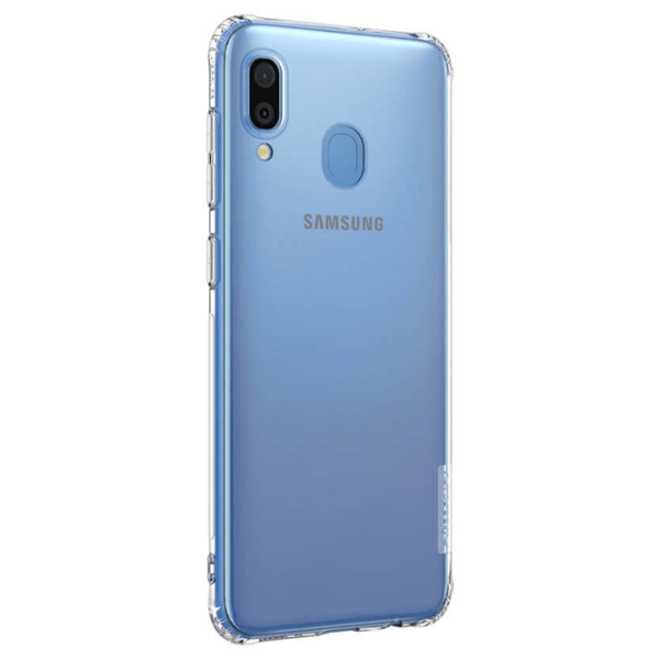 Чехол для смартфона Samsung Galaxy A30 (Nature) Прозрачный Белый Nillkin, TPU, Back photo 3