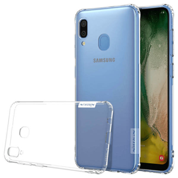 Чехол для смартфона Samsung Galaxy A30 (Nature) Прозрачный Белый Nillkin, TPU, Back photo 4