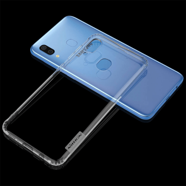 Чехол для смартфона Samsung Galaxy A30 (Nature) Прозрачный Белый Nillkin, TPU, Back photo 5