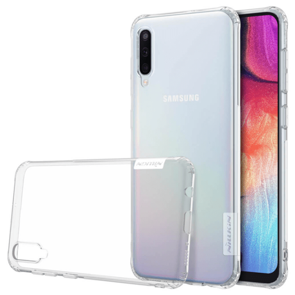 Чехол для смартфона Samsung Galaxy A50/ A30s (Nature) Белый Прозрачный Nillkin, TPU, Back photo 4