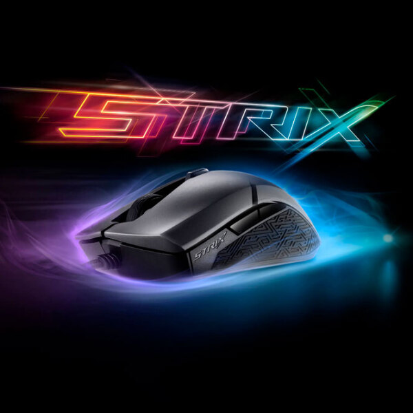 Mouse Asus ROG Strix Evolve Black Cu fir / 7200 dpi photo 7