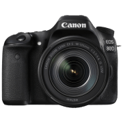 Cameră foto Canon EOS 80D + EF-S 18-135 IS USM Kit Black CMOS, 24.2 MP, f/ 3.5 - f/ 5.6